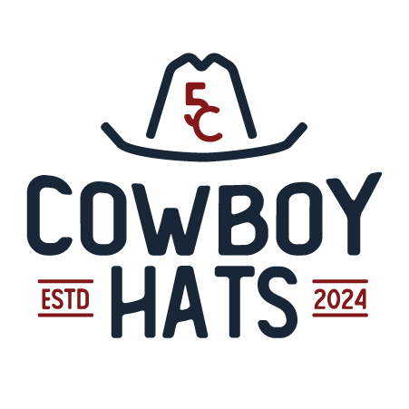 5C Cowboy Hats logo printed on a white card.