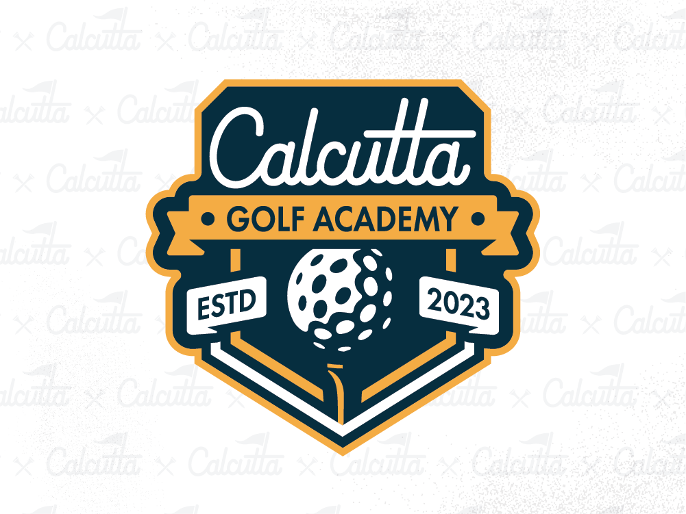 Genteral event shield mockup for Calcutta Golf Academy.